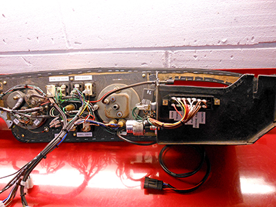 Wiring on Morgan dashboard